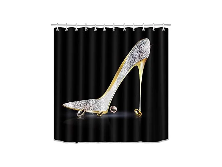 LB Diamonds Silver Gray High Heels Shoe
