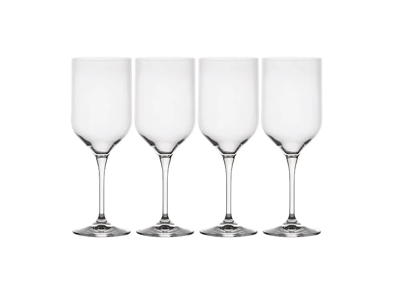 Mikasa Upton Lead-Free Cabernet Red Wine Glasses, Set of 4, 18.5 Ounce