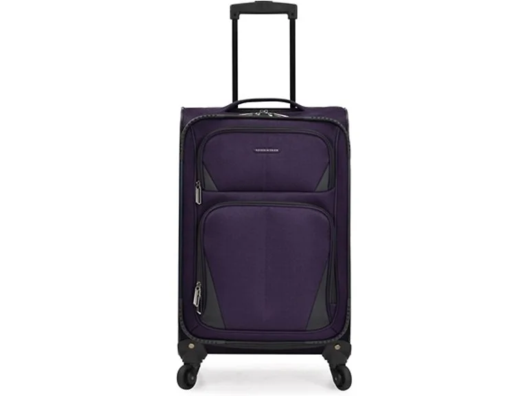 U.S. Traveler Aviron Bay Luggage  Purple, Carry-on 23-Inch