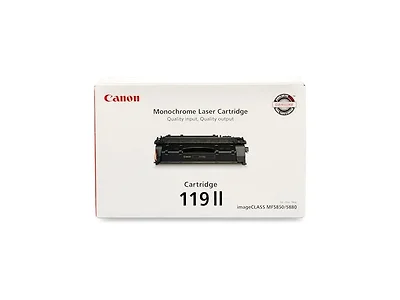 Canon Genuine 119 II Black Toner Cartridge