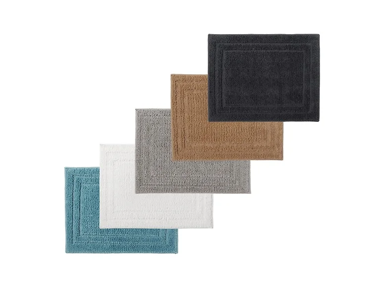 2-Piece Microfiber Shag Bath Mat Set