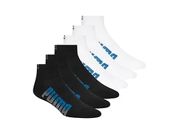 PUMA Men's 12-Pairs Low Cut Socks - Black/White/Blue