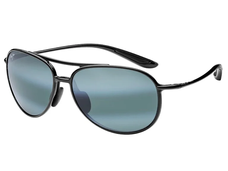 Maui Jim Unisex Alelele Bridge Polarized Aviator Sunglasses (Open Box)