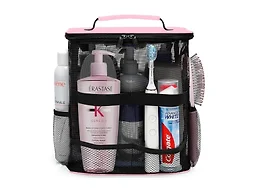EASEGAVE W0563 Portable Quick Dry Mesh Shower CaddyBag