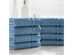 Kathy Ireland 4702 Kathy Ireland 8 Pc Plush Bath Towels