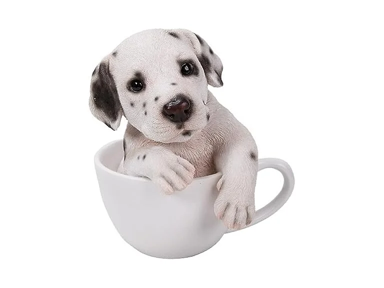 Pacific Giftware White and Black Dalmatian Pu