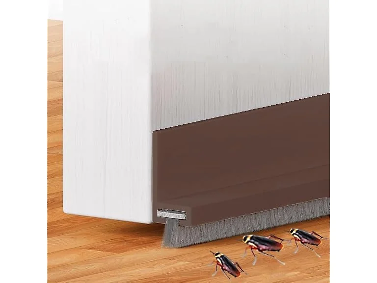 YINGD GAR-116 (2 Pack) 39in Door Draft Stopper Brown
