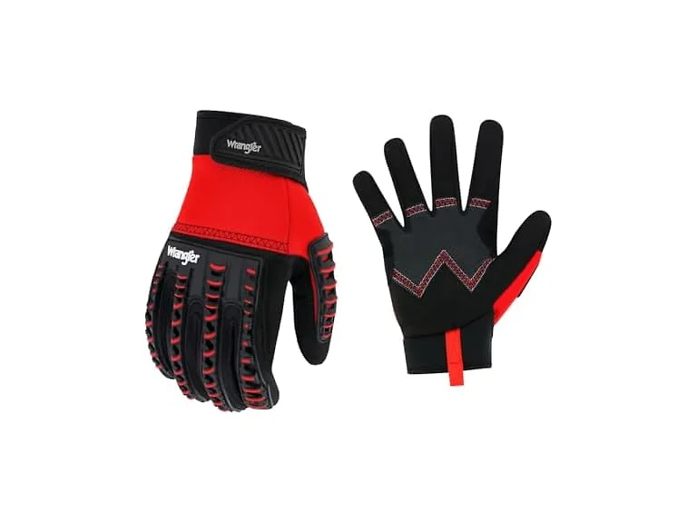 Wrangler Performance Men’s Pro Builder Gloves LG
