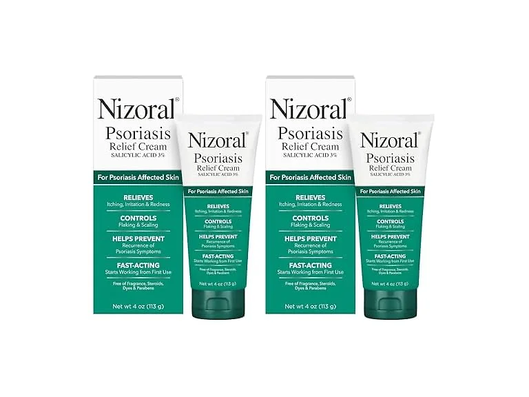 Nizoral Psoriasis Relief Cream 4Oz (2Pk)