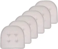 Sweet Home Collection SHC-UPAD-6PK-LTGR 6-Pack Solid