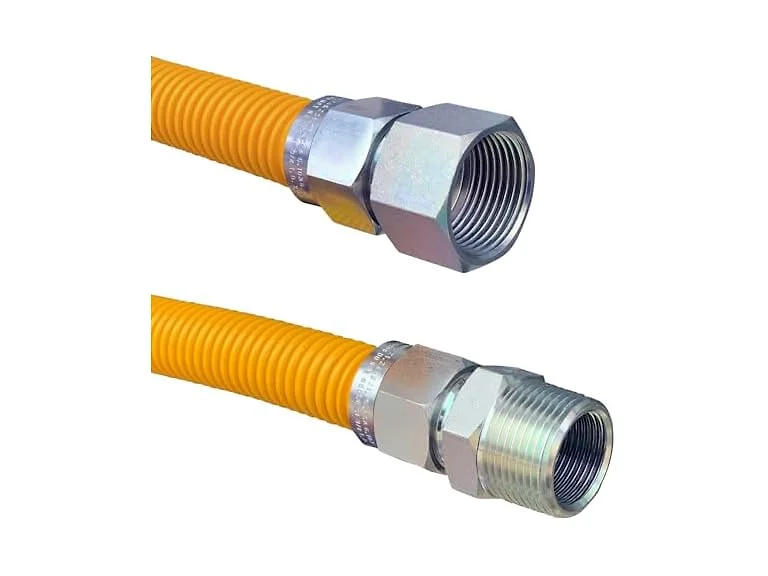 36" Stainless Steel Gas Connector with 3/4"