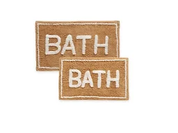 St Mary's 2 Piece Tufted Bath Rug Set