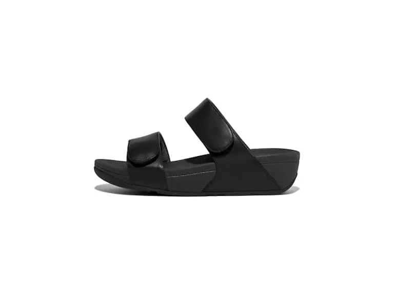 FitFlop Lulu Adjustable Leather Slides (Open Box)