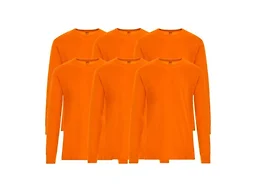 CSW TRX-CSW-W-6PK-ORG-S S 6Pk Womens Safety Orange LS