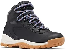 Columbia Womens Newton Ridge Lightweight Waterproof Hiking Boot, Black/New Moon, 5.5