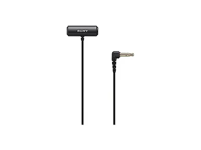 Sony Ecm-Lv1 Black Lavalier/Lapel Microp