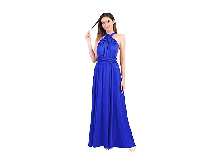 Ibtom Castle Women (M) Convertible Warp Maxi Dress