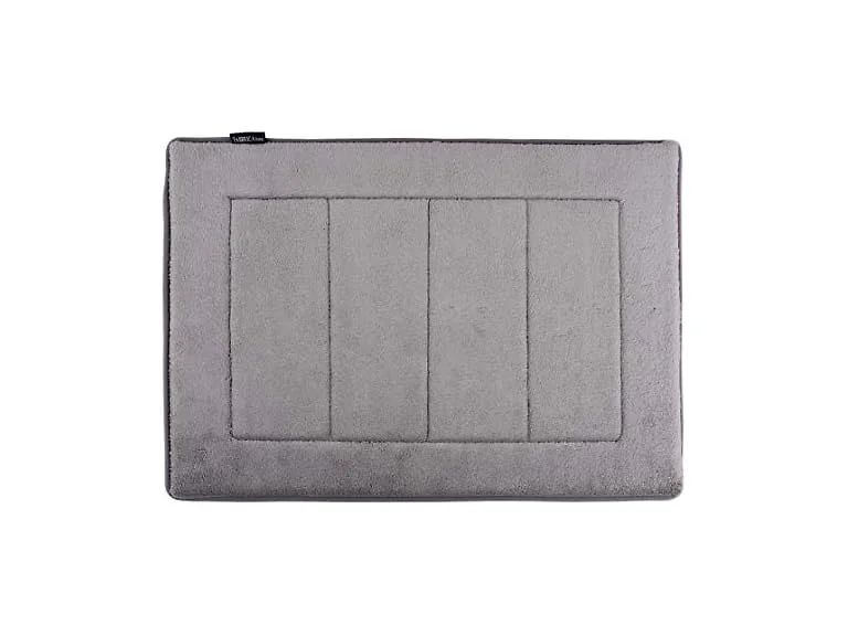 FABBRICA Bath Mat 17x24 Grey Thick