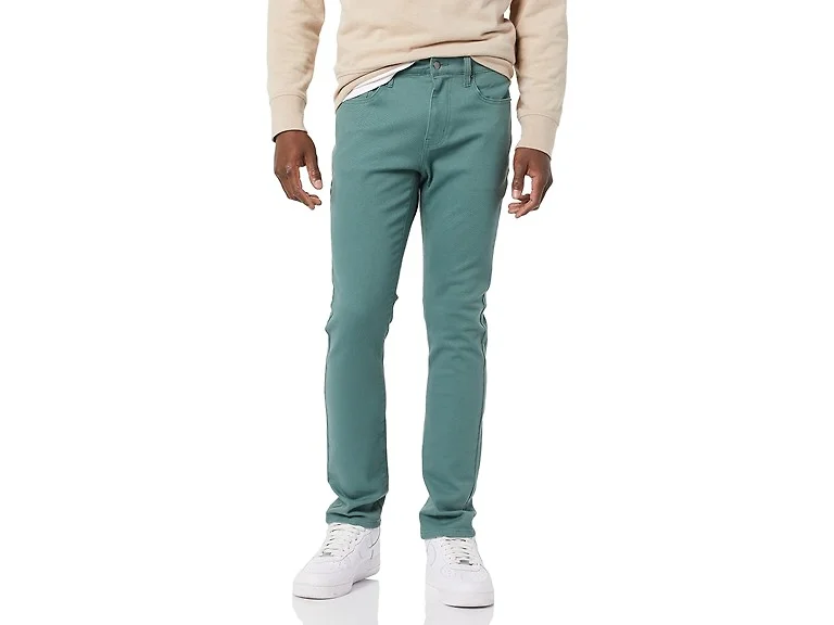 Amazon Essentials Men's Green Skinny-Fit Jean