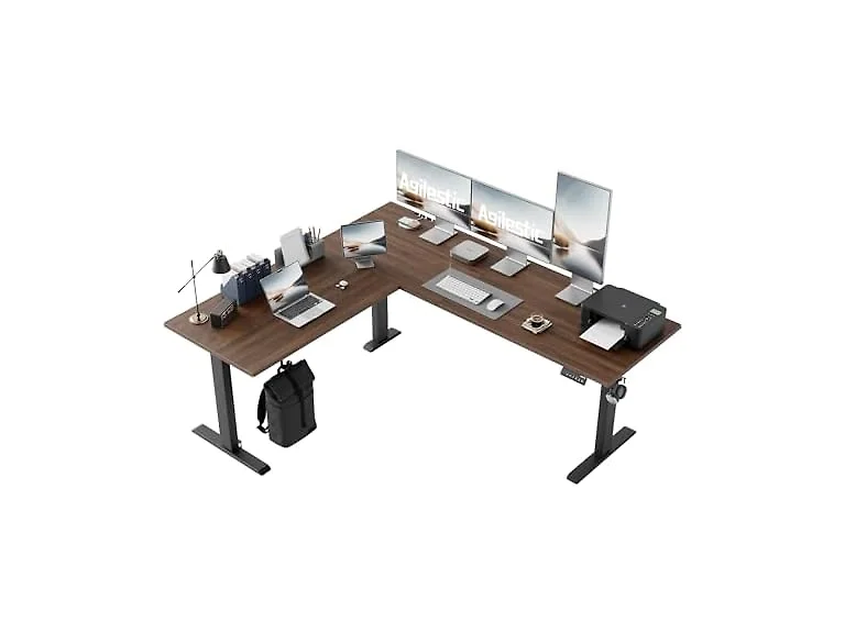 Agilestic 75" L Shaped Standing Desk
