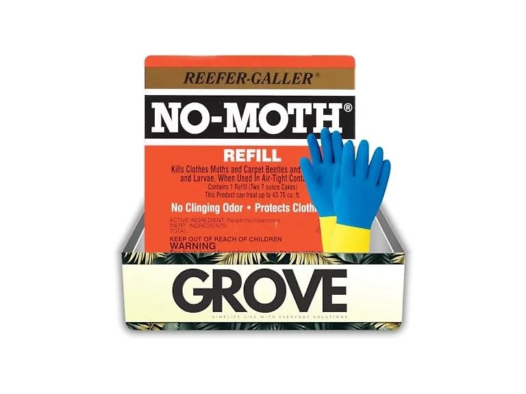 GROVE NO Moth Moth Balls 7 oz Bundle Cleaning