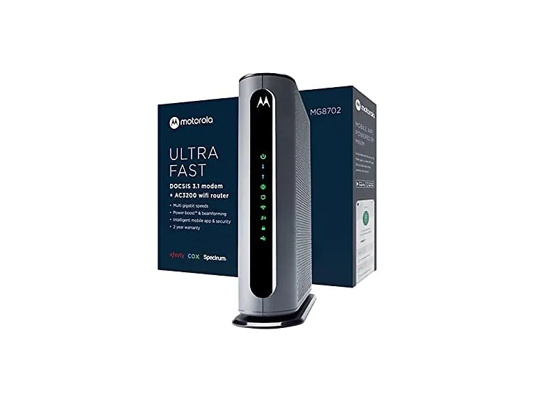 Motorola MG8702 Modem + Wi-Fi Router  (Open Box)