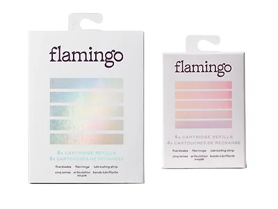 Flamingo 12ct 5-Blade Refills for Women
