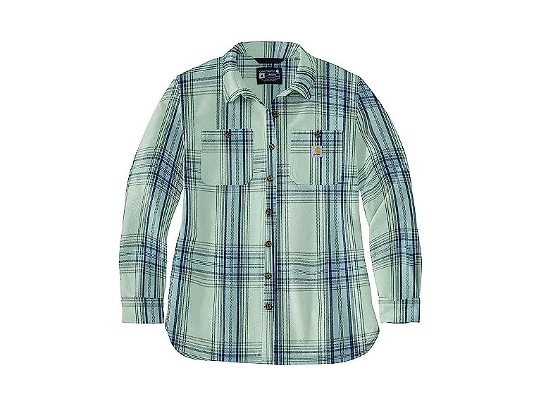 Carhartt Women (XS) Loose Twill Shirt Neptune
