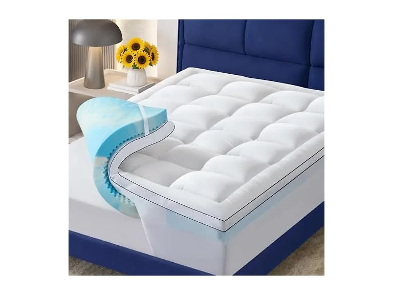 NicePlus 4" Full Mattress Topper