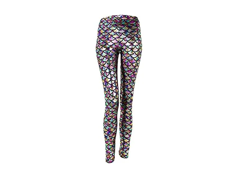 Ayliss Women (24-30) New Mermaid Fish Scale Pants