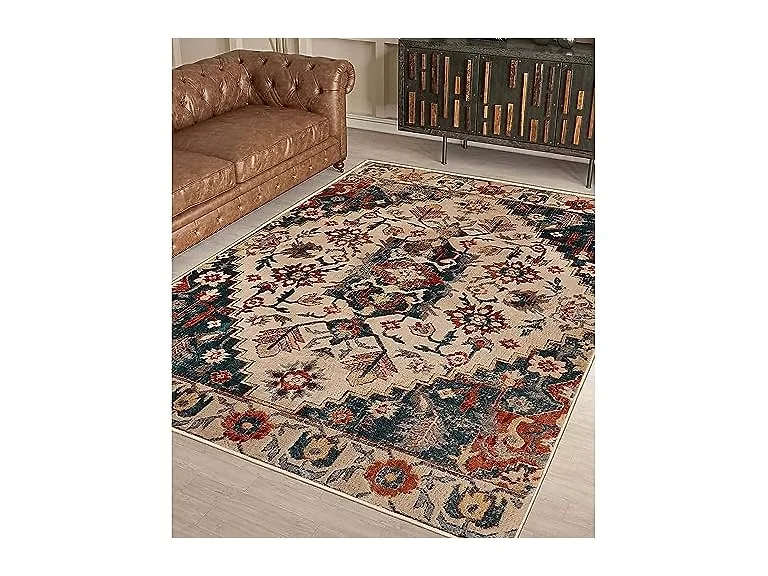 Superior 8'x10' Leena Modern Floral Mandala Rug