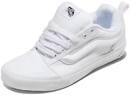 Vans Unisex Knu Skool Shoe, True White, 6/7.5