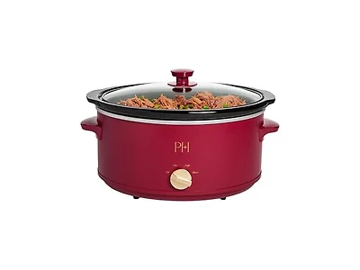 Paris Hilton 6-Quart Manual Slow Cooker