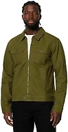 Amazon Essentials Men's Cotton Canvas Zip-Front Trucker Jacket 