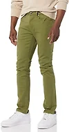 Amazon Essentials Men's Skinny-Fit Stretch Jean - Discontinued Colors, Olive, 38W x 29L