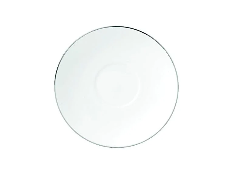 Wedgwood Signet Saucer, 5 3/4", Platinum