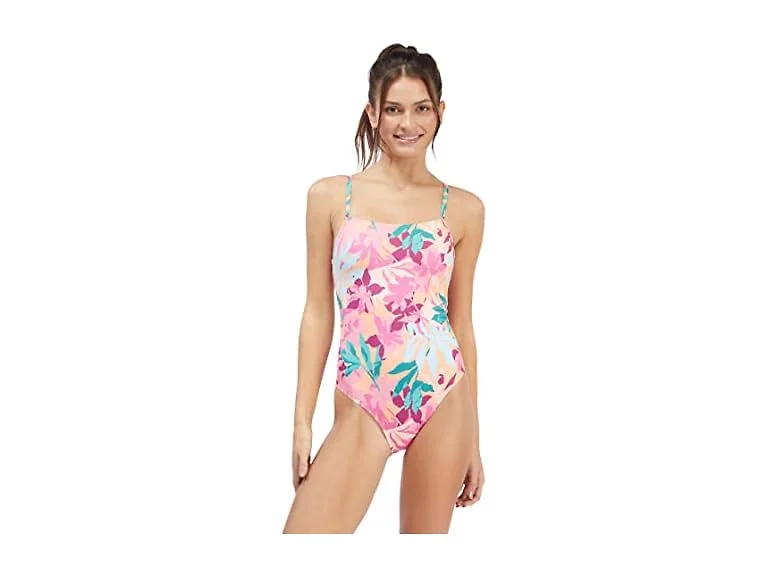 Roxy Women Active Swimming One-Piece Cantaloupe MD