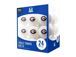 Escalade Sports FWD-ESC-COL-1177 College Team Ping Pong Balls 24-Pack Georgia Bulldogs 