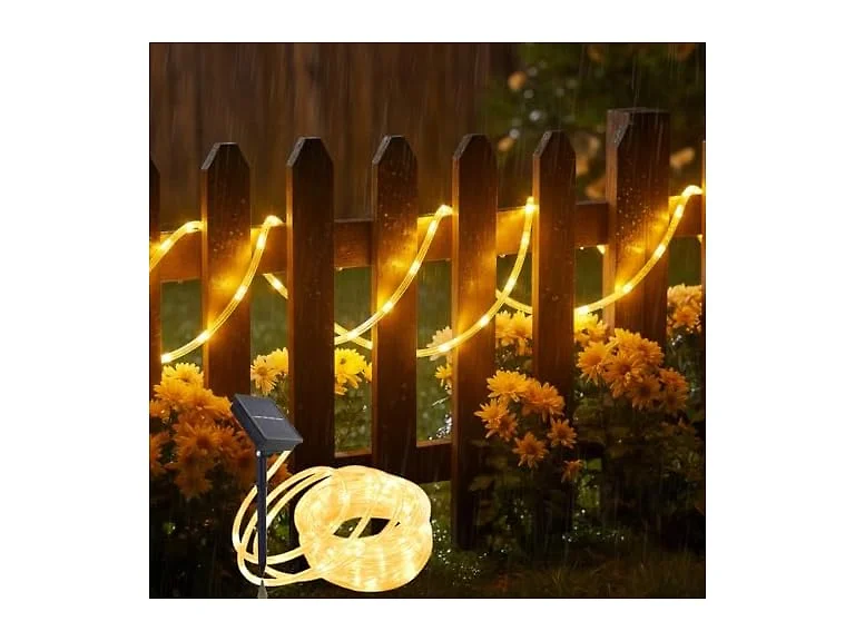 LightSeek 33FT Solar Rope Lights 8-Mode