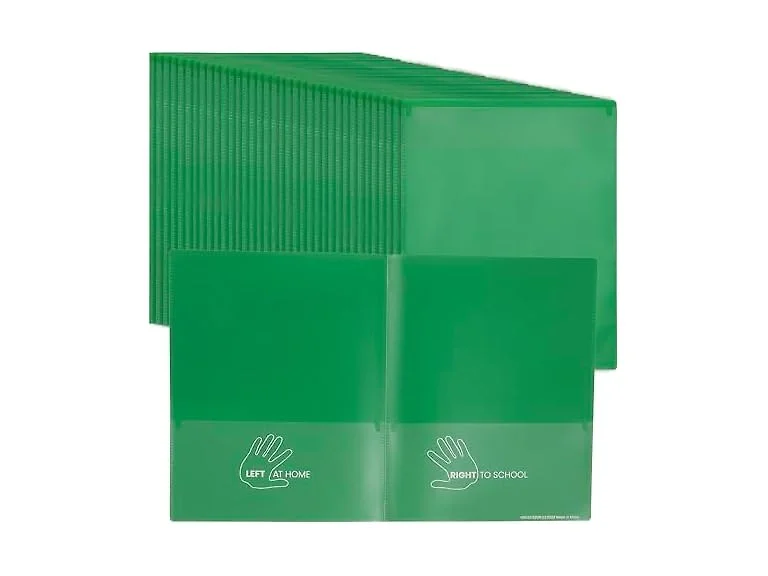 ECR4Kids Communication Folder Green 36Pc