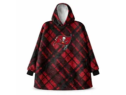 Pegasus FWD-PEG-NFL-6B42 NFL Team Cozy Sherpa Hoodie - OSFM Tampa Bay Buccaneers 