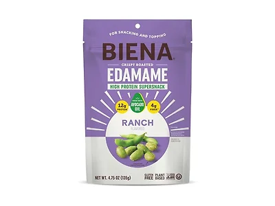 BIENA FOODS Ranch Roasted Edamame 4 75 OZ