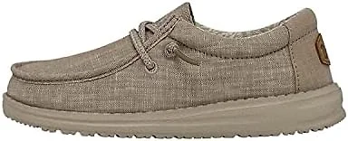 Hey Dude Kids Shoes, Wally Youth Basic, Beige, 34