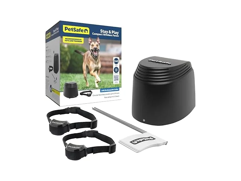PetSafe Stay & Play Compact Wireless Fence, 2-Dog
