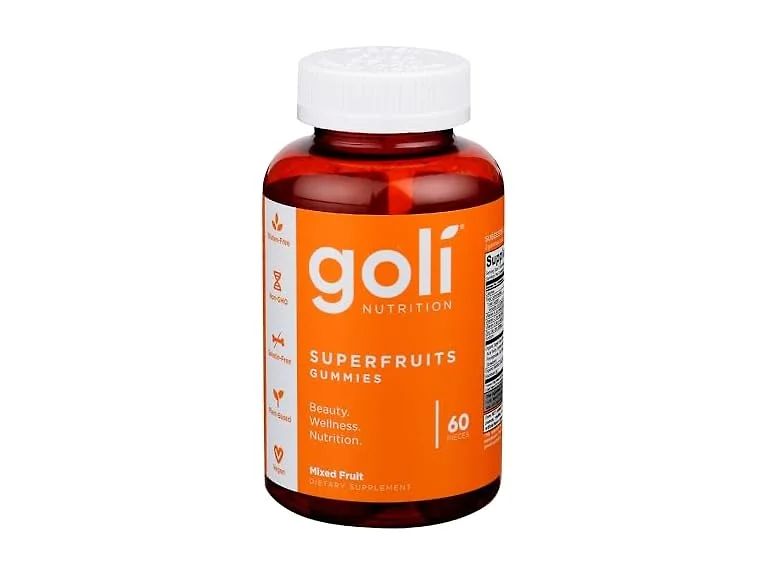 Goli Nutrition Mixed Fruit Superfruits Gummies 60