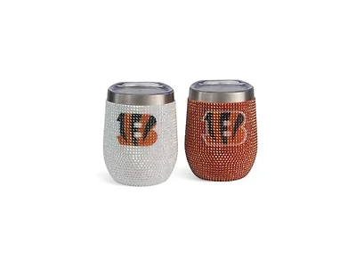 Set of 2, Double-Wall Cup with Lid