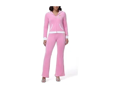 Juicy Couture  (S) Heritage Zip Hoodie Soft Glow