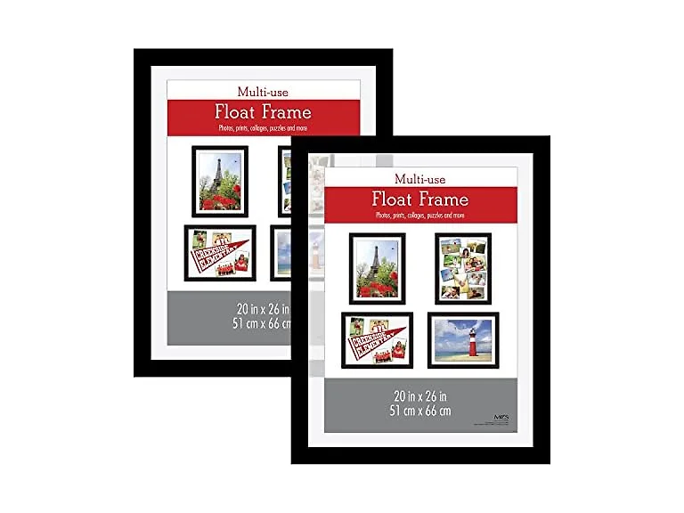 MCS 20x26 Inch Float Poster Frame (2pk), Black