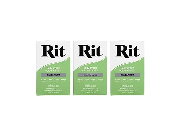 Rit Dye 3-32 11749 Powdered Fabric Dye, Kelly Green