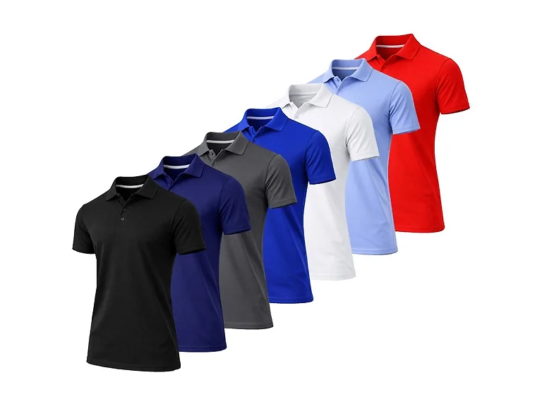 3Pk Asst MW Performance Polo Shirt